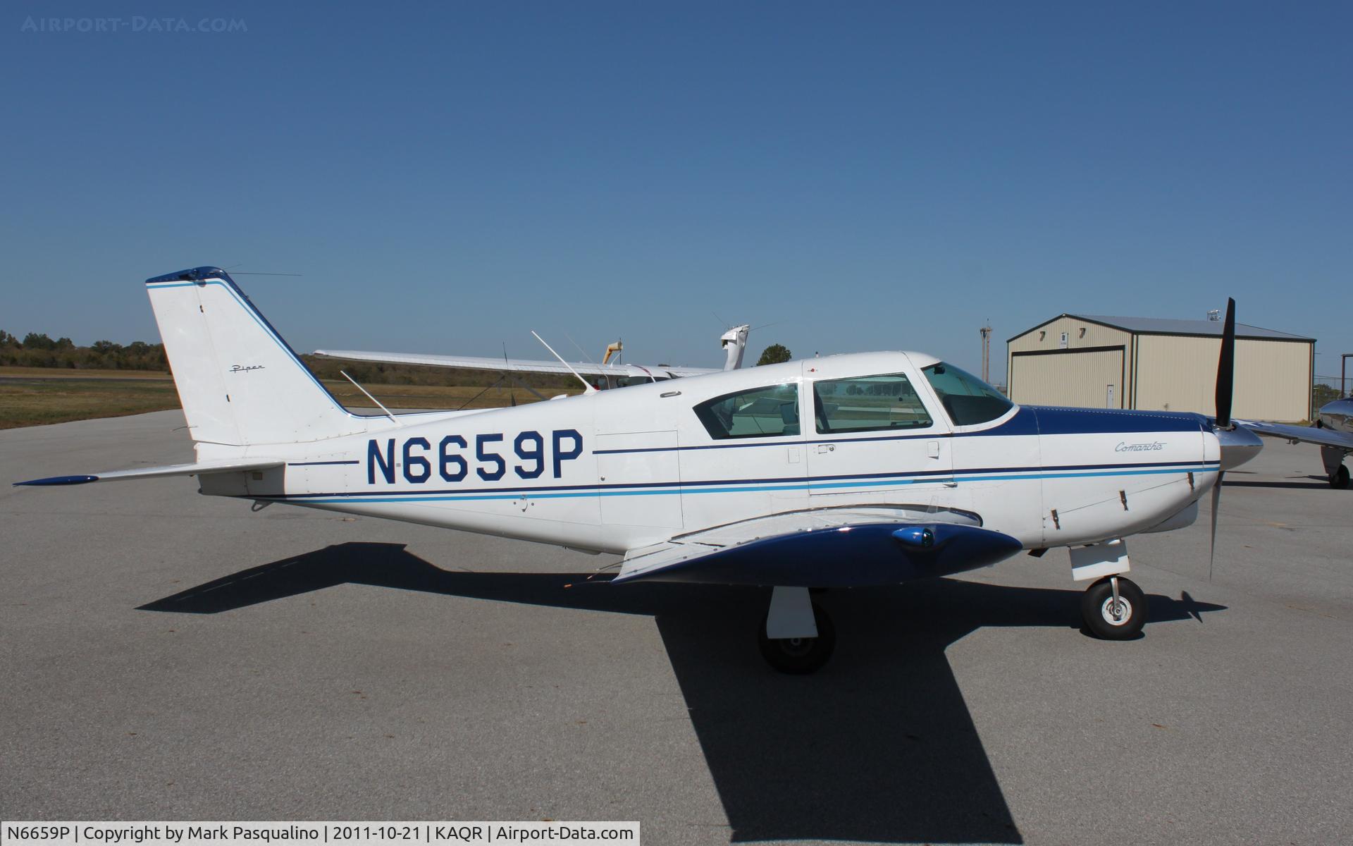 N6659P, 1960 Piper PA-24-250 Comanche C/N 24-1782, Piper PA-24-250