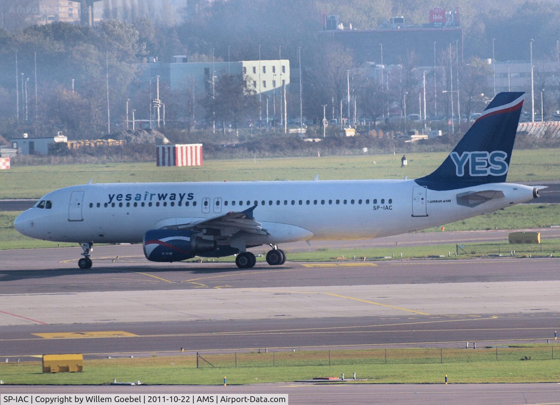 SP-IAC, 1999 Airbus A320-214 C/N 973, Taxi to the runway of Schiphol Airport