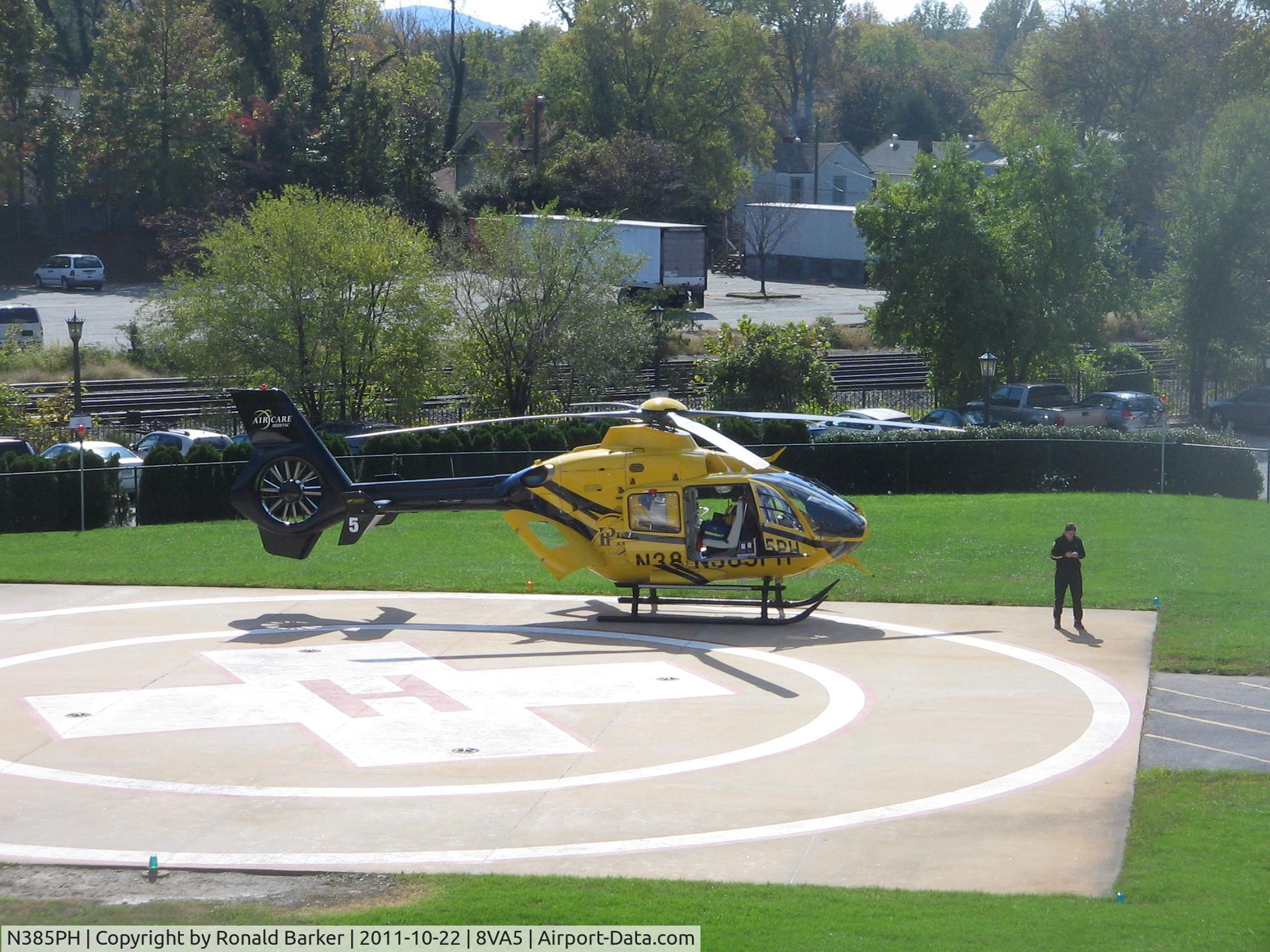 N385PH, 2008 Eurocopter EC-135P-2+ C/N 0670, UVA Hospital
