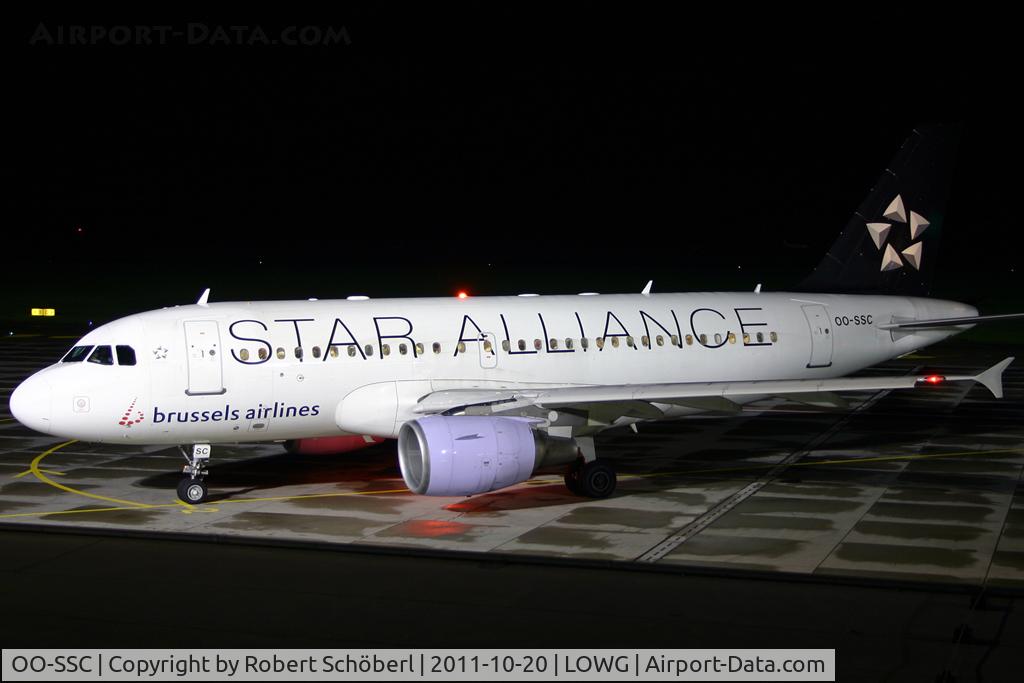 OO-SSC, 1999 Airbus A319-112 C/N 1086, OO-SSC