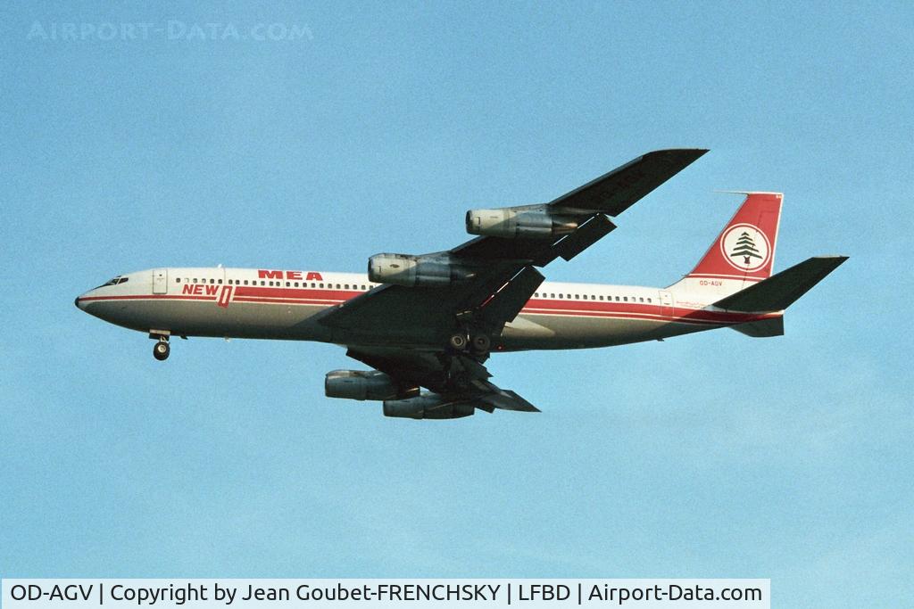 OD-AGV, 1968 Boeing 707-347C C/N 19967, MEA landing 23