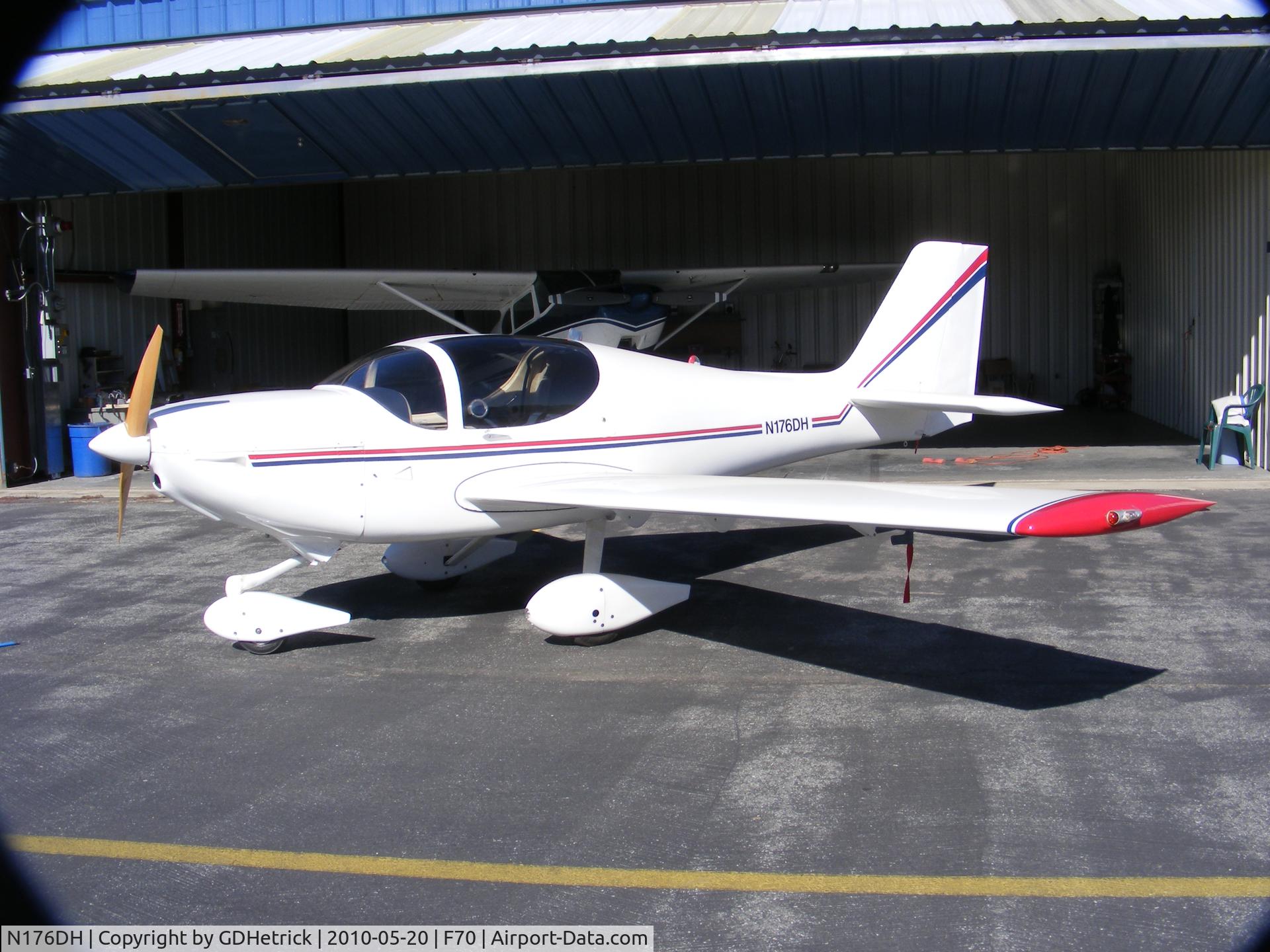 N176DH, 2003 Europa Tri-Gear C/N 92476, Tri-Gear, Low time