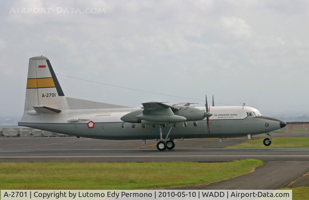 A-2701, 1976 Fokker F-27-400M Friendship C/N 10536, Indonesian Air Force