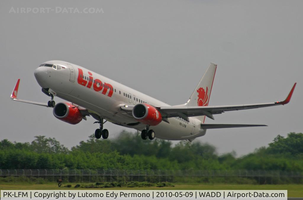 PK-LFM, 2008 Boeing 737-9PG(ER) C/N 35715, Lion Inter