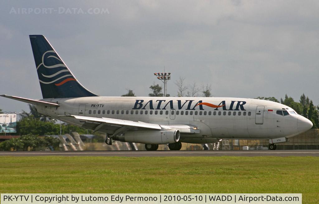 PK-YTV, 1980 Boeing 737-2M8 C/N 21955, Batavia Air