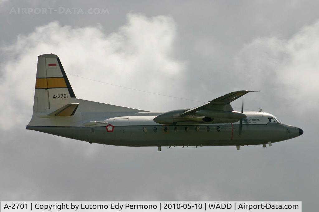 A-2701, 1976 Fokker F-27-400M Friendship C/N 10536, Indonesian Air Force