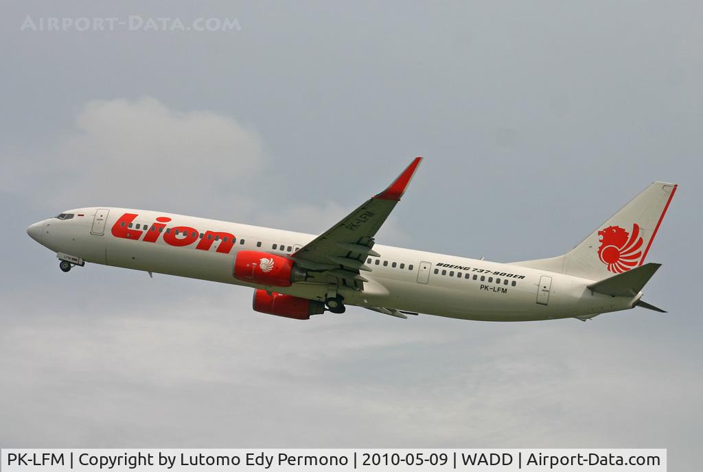 PK-LFM, 2008 Boeing 737-9PG(ER) C/N 35715, Lion Air