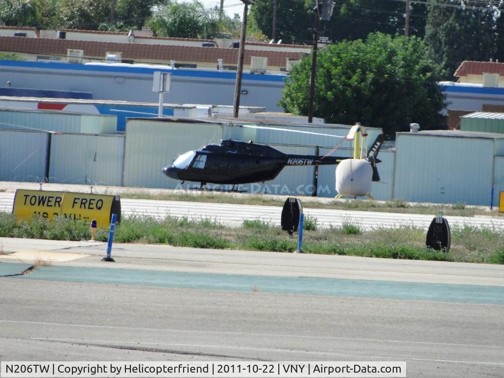N206TW, 1978 Bell 206B JetRanger III C/N 2403, Parked