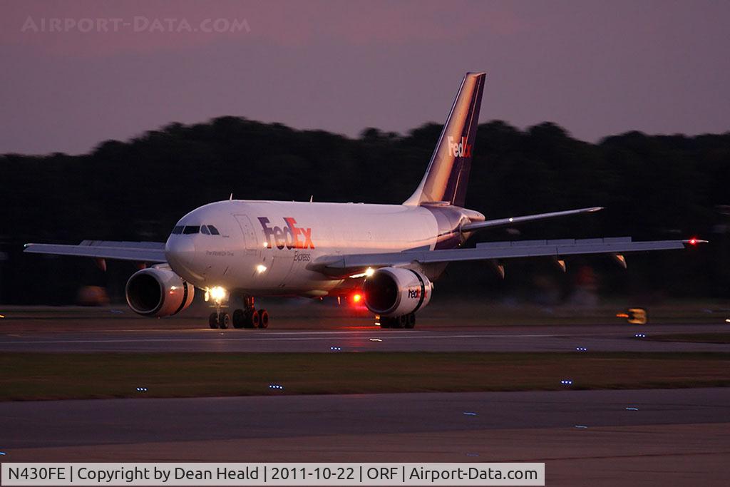 N430FE, 1985 Airbus A310-203 C/N 394, FedEx N430FE 