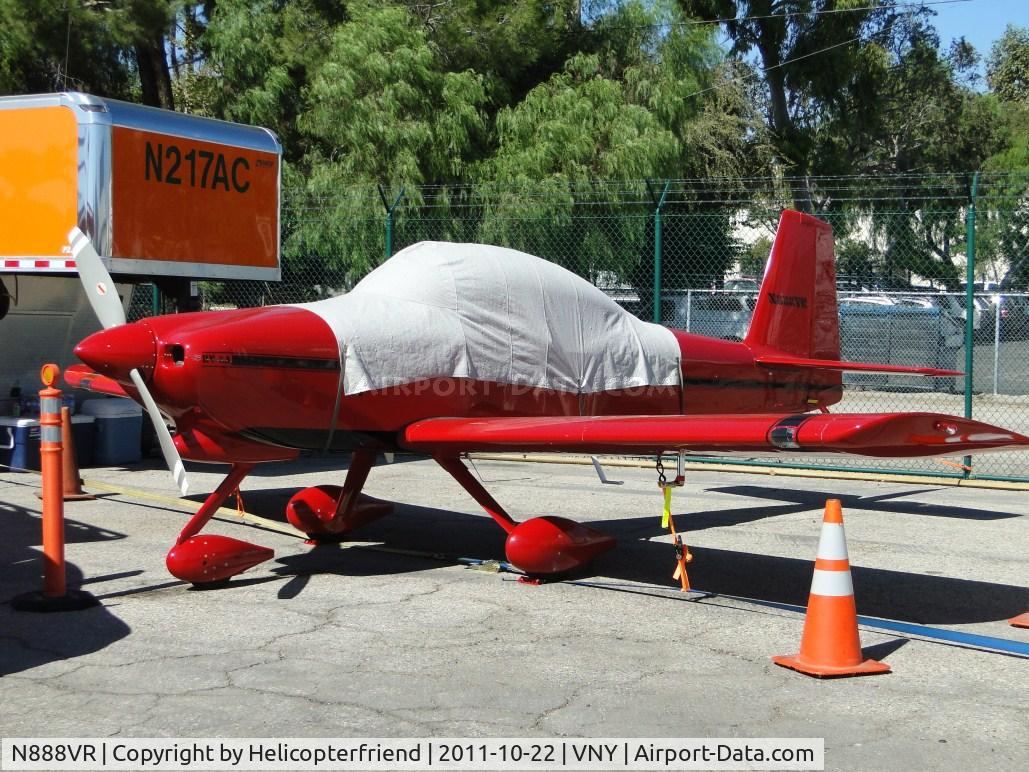 N888VR, 1999 Vans RV-8A C/N 80356, Parked and covered