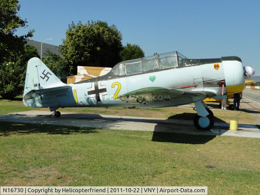 N16730, 1941 North American AT-6C C/N 75-3473, Parked at Condor Squadron
