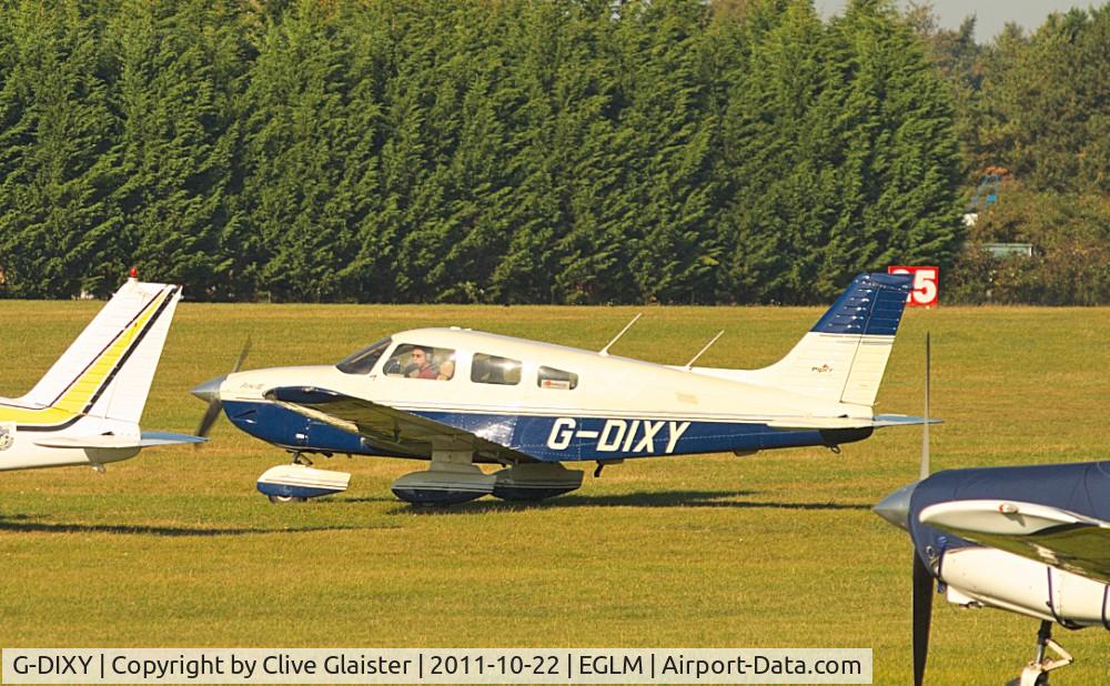 G-DIXY, 1998 Piper PA-28-181 Cherokee Archer III C/N 28-43195, Ex: N41284>G-DIXY. Once owned by; Dixyair Ltd December 2000