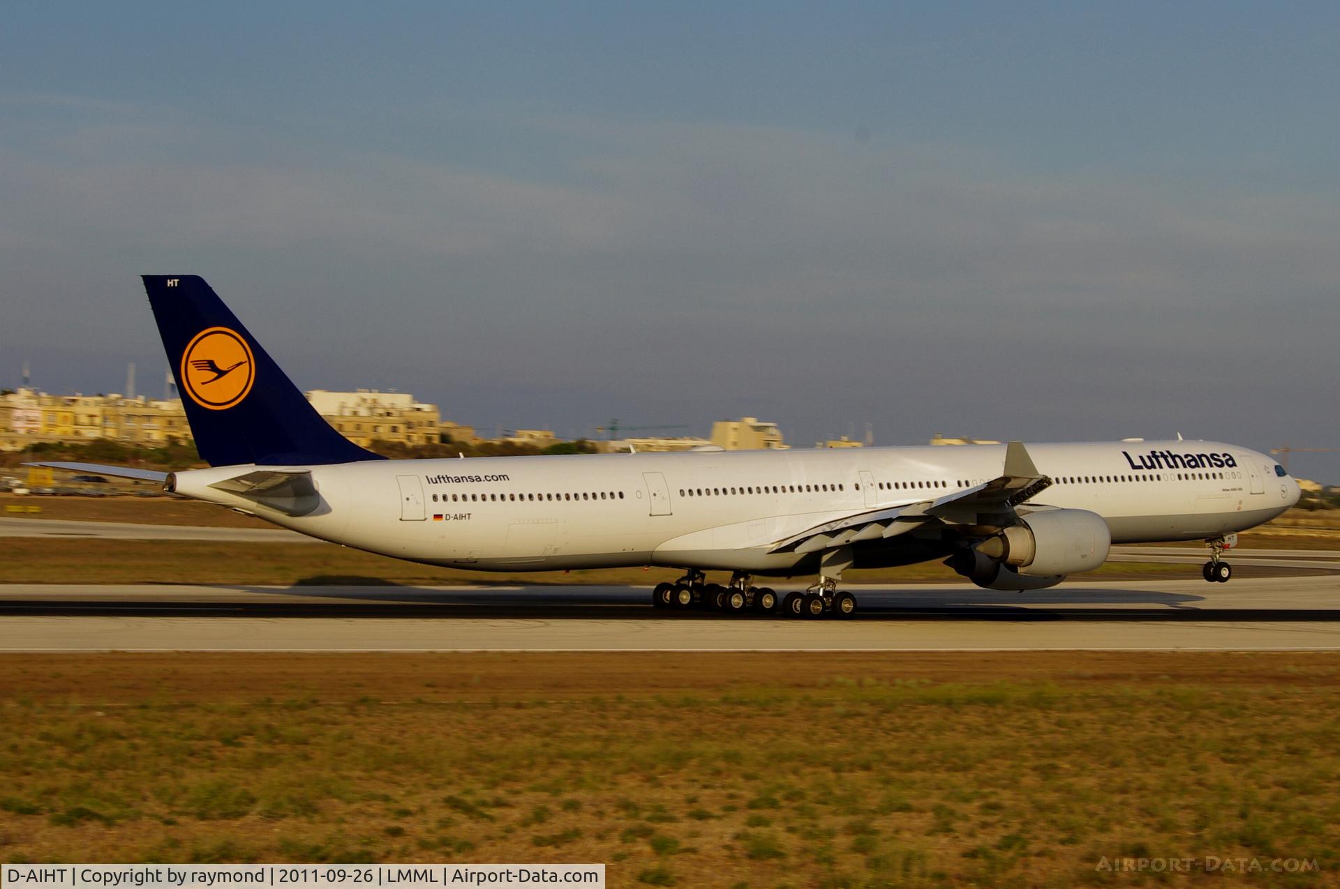 D-AIHT, 2008 Airbus A340-642 C/N 846, A340 D-AIHT Lufthansa