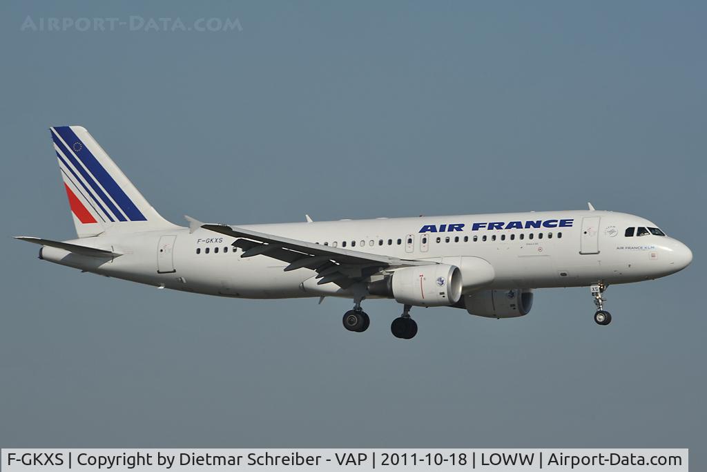 F-GKXS, 2009 Airbus A320-214 C/N 3825, Air France Airbus 320