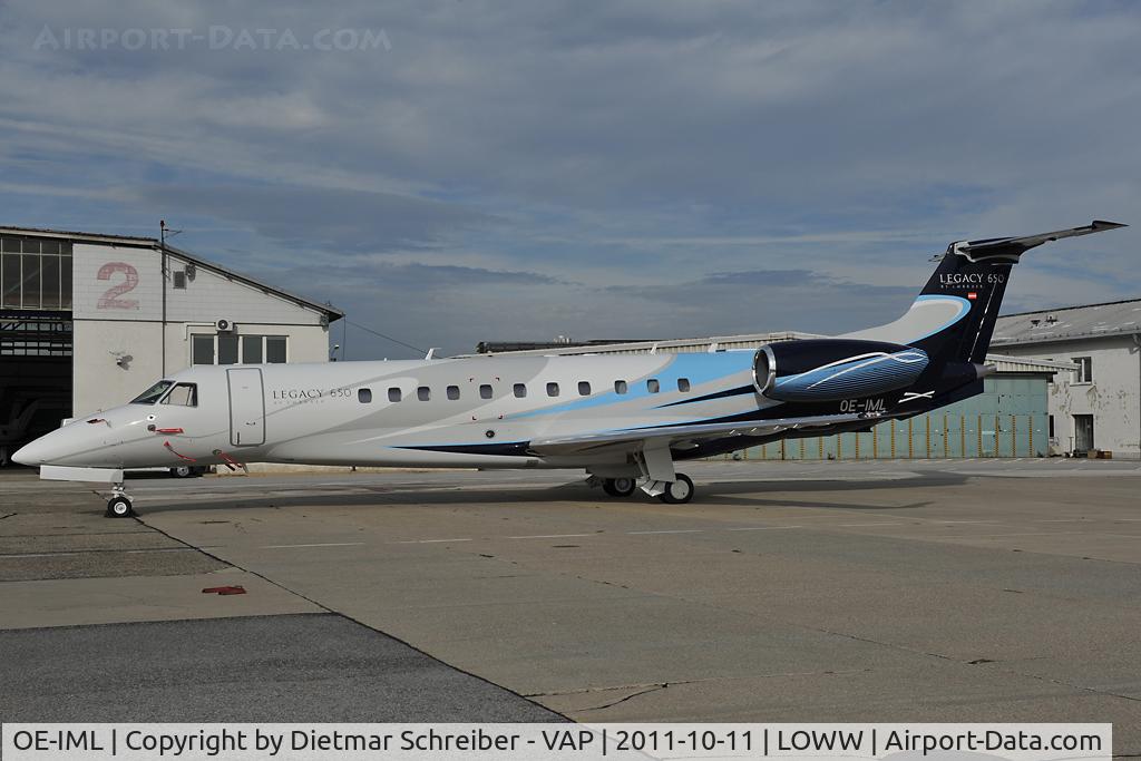 OE-IML, Embraer EMB-135BJ Legacy C/N 14501143, Embraer 135