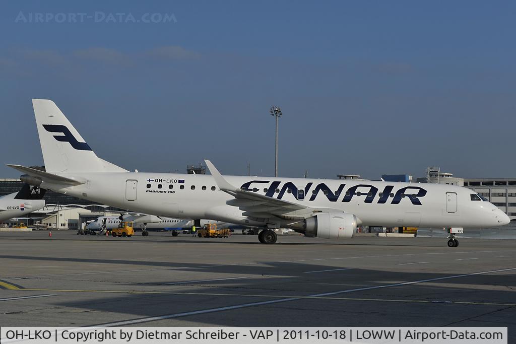 OH-LKO, 2009 Embraer 190LR (ERJ-190-100LR) C/N 19000267, Finnair Embraer 190