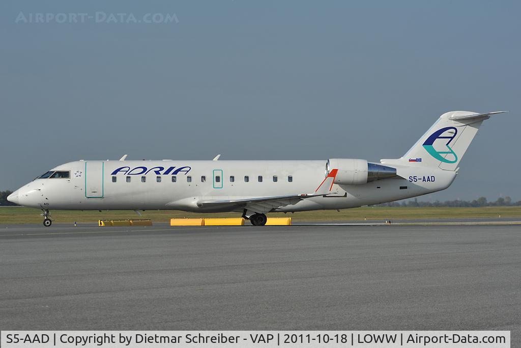 S5-AAD, 1997 Canadair CRJ-200LR (CL-600-2B19) C/N 7166, Adria Regionaljet
