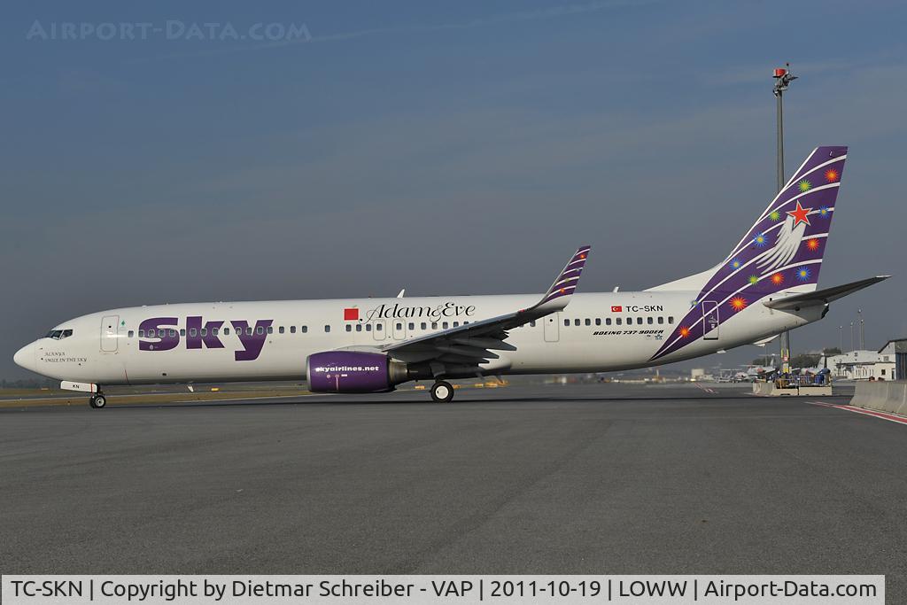 TC-SKN, 2009 Boeing 737-94X/ER C/N 36086, Sky Boeing 737-900