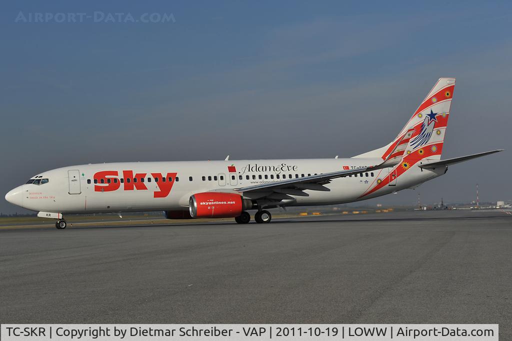 TC-SKR, 2001 Boeing 737-83N C/N 32576, Sky Boeing 737-800