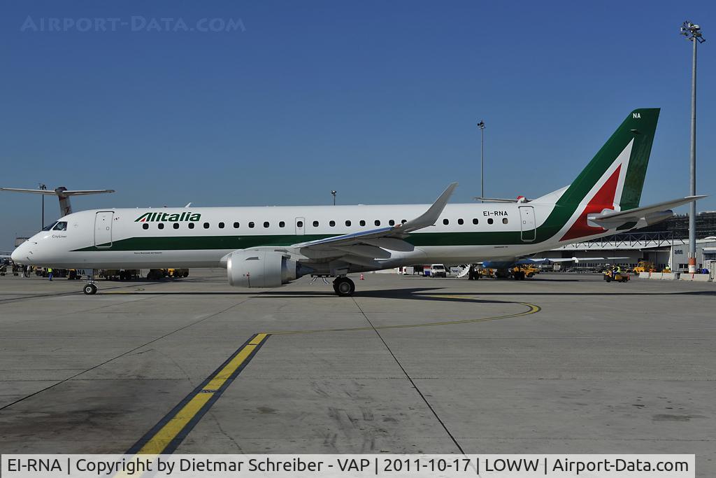 EI-RNA, 2011 Embraer 190LR (ERJ-190-100LR) C/N 19000470, Alitalia Embraer 190