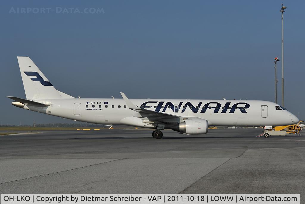 OH-LKO, 2009 Embraer 190LR (ERJ-190-100LR) C/N 19000267, Finnair Embraer 190