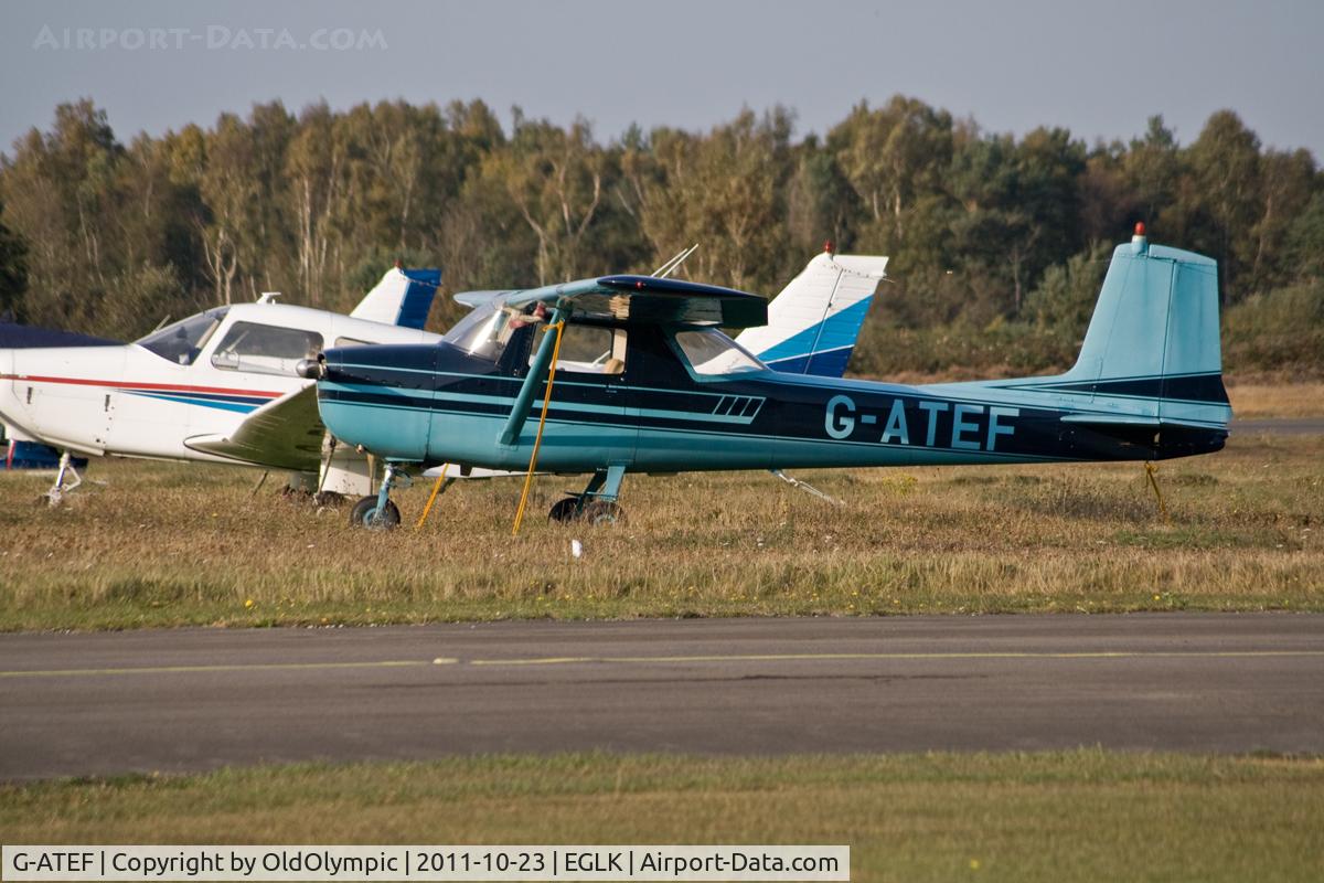 G-ATEF, 1965 Cessna 150E C/N 150-61378, Propless