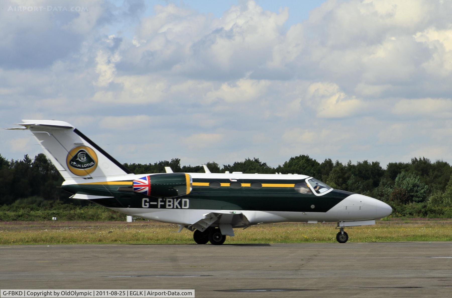 G-FBKD, 2010 Cessna 510 Citation Mustang Citation Mustang C/N 510-0346, Union Flag side