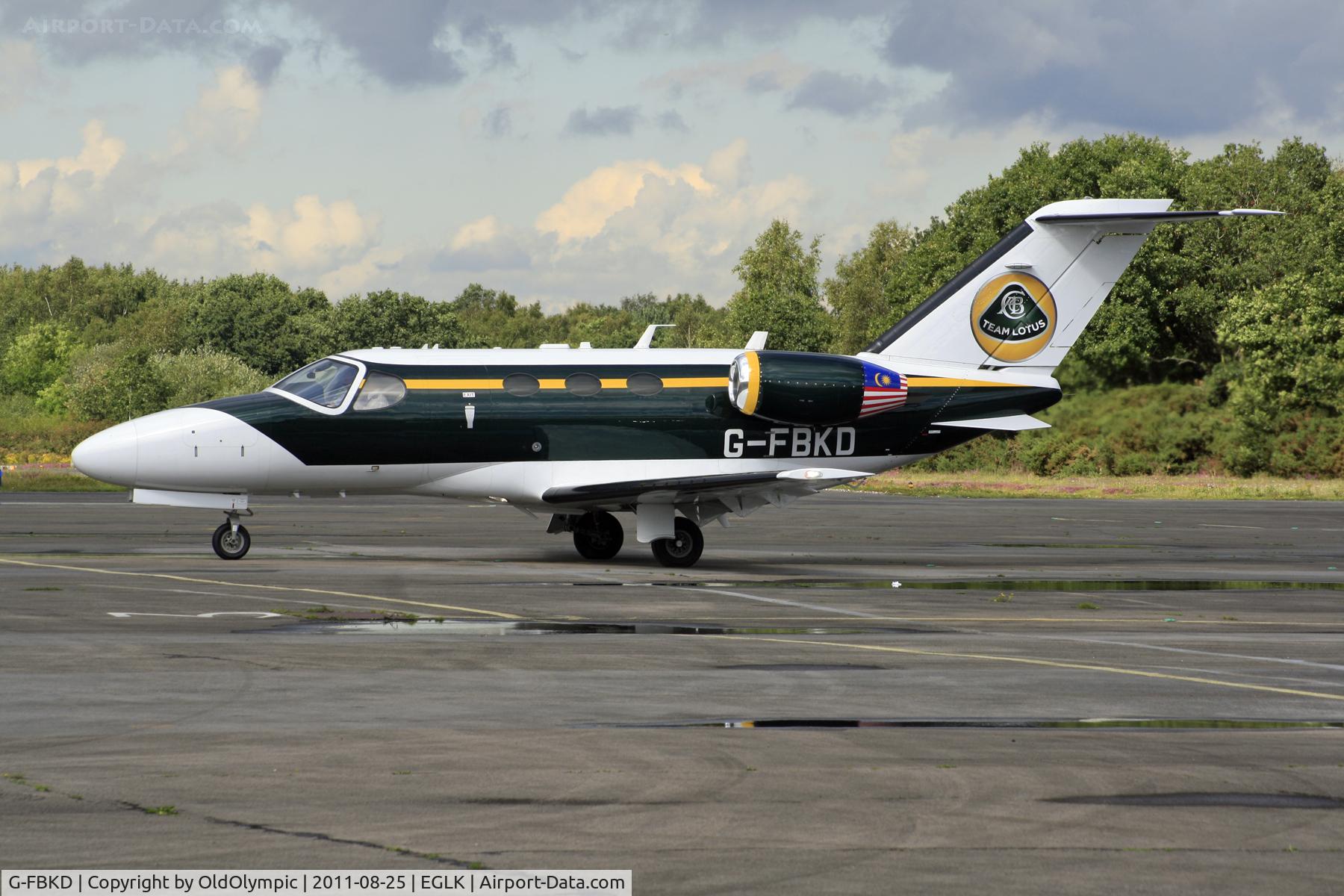 G-FBKD, 2010 Cessna 510 Citation Mustang Citation Mustang C/N 510-0346, Malaysian Flag side