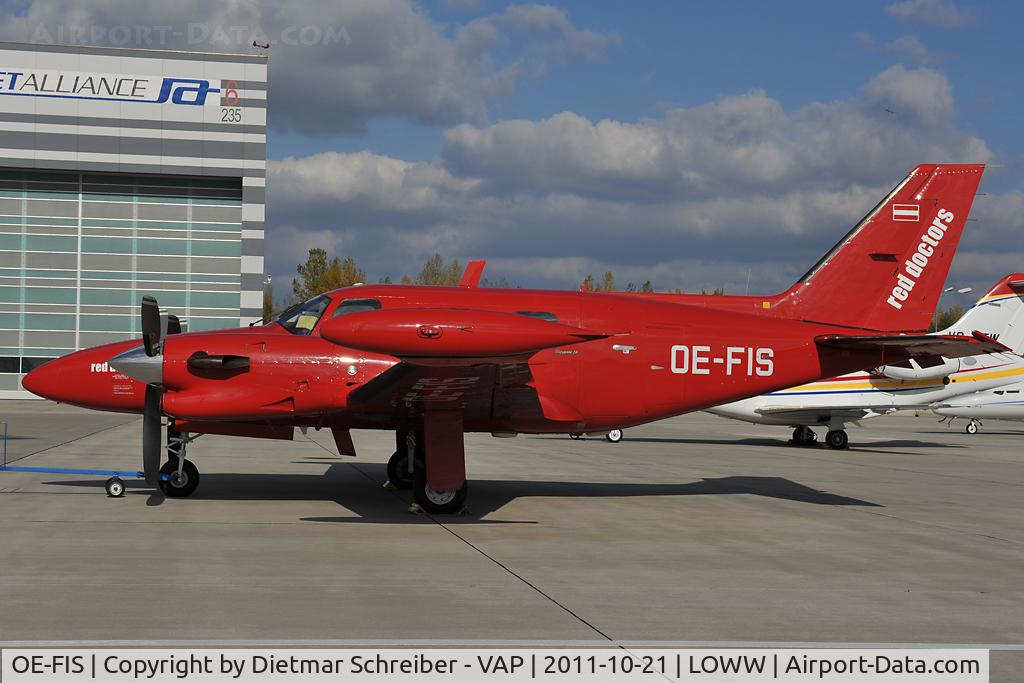 OE-FIS, Piper PA-31T1 Cheyenne I C/N 31T-1104015, Red Air Piper 31T