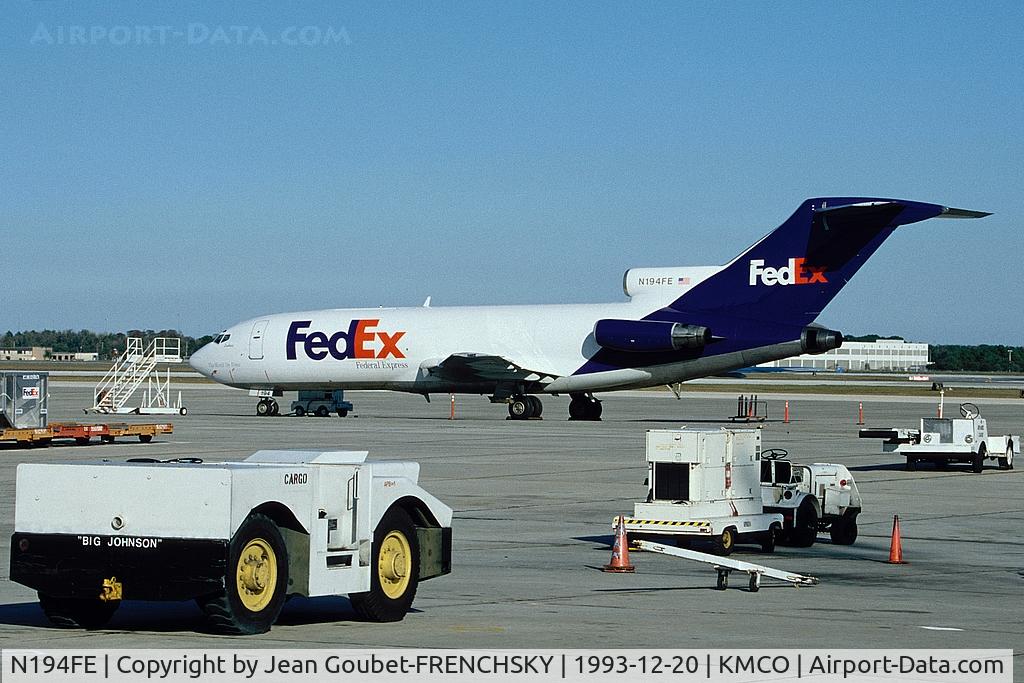 N194FE, 1967 Boeing 727-22 C/N 19143, FEDEX