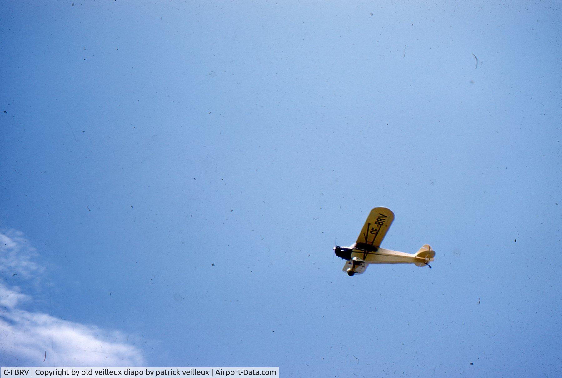 C-FBRV, 1946 Piper J3C-65 Cub Cub C/N 120C, picture taken in compton, quebec, canada un the early 60's. my grand father was the co-owner back then