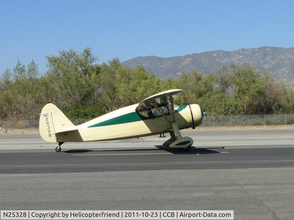 N25328, 1940 Fairchild 24W-40 C/N W40-114, Taxiing for take off