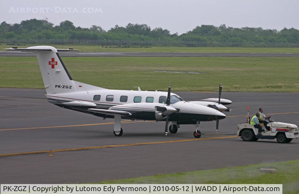 PK-ZGZ, Piper PA-31T-620 Cheyenne II C/N 31T-7820027, Air Bali