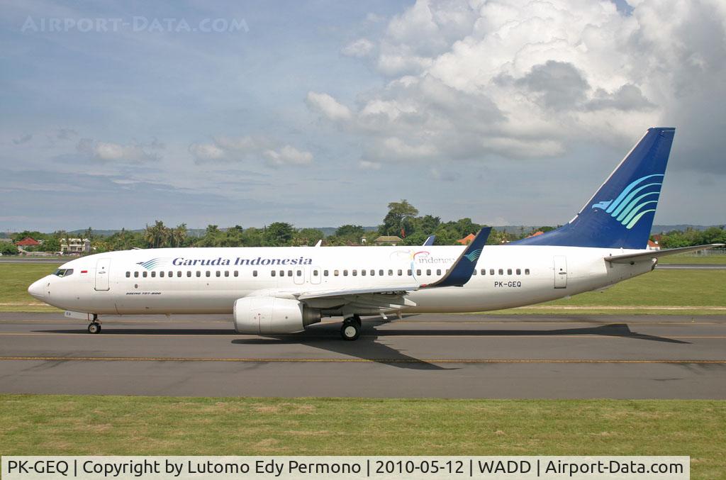 PK-GEQ, 2005 Boeing 737-86N C/N 32659, Garuda Indonesia