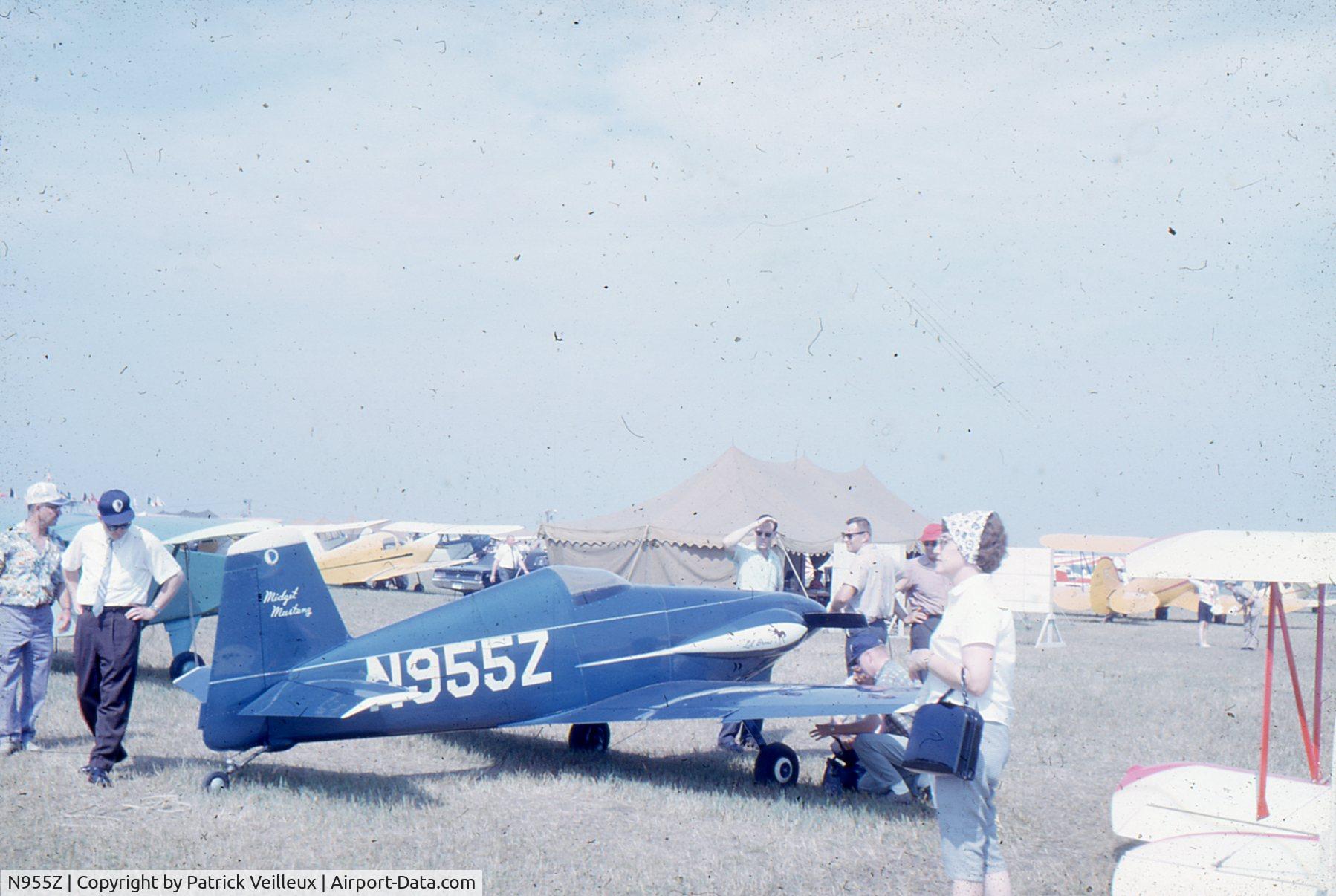N955Z, 1971 Mustang Aeronautics Midget Mustang C/N LB-101, old picture of my grand father