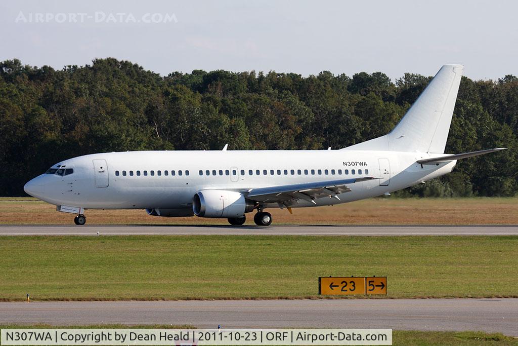 N307WA, 1986 Boeing 737-347 C/N line-num 1218, SkyKing Airlines 