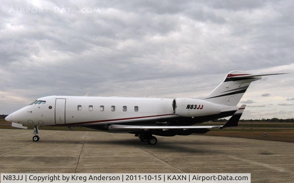 N83JJ, Bombardier Challenger 300 (BD-100-1A10) C/N 20259, Bombardier BD-100-1A10 Challenger 300 on the ramp.