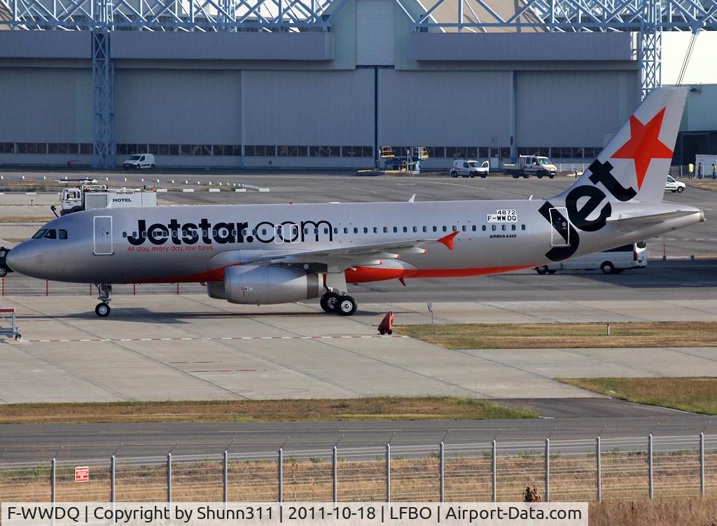 F-WWDQ, 2011 Airbus A320-232 C/N 4872, C/n 4872 - To be VH-JSM