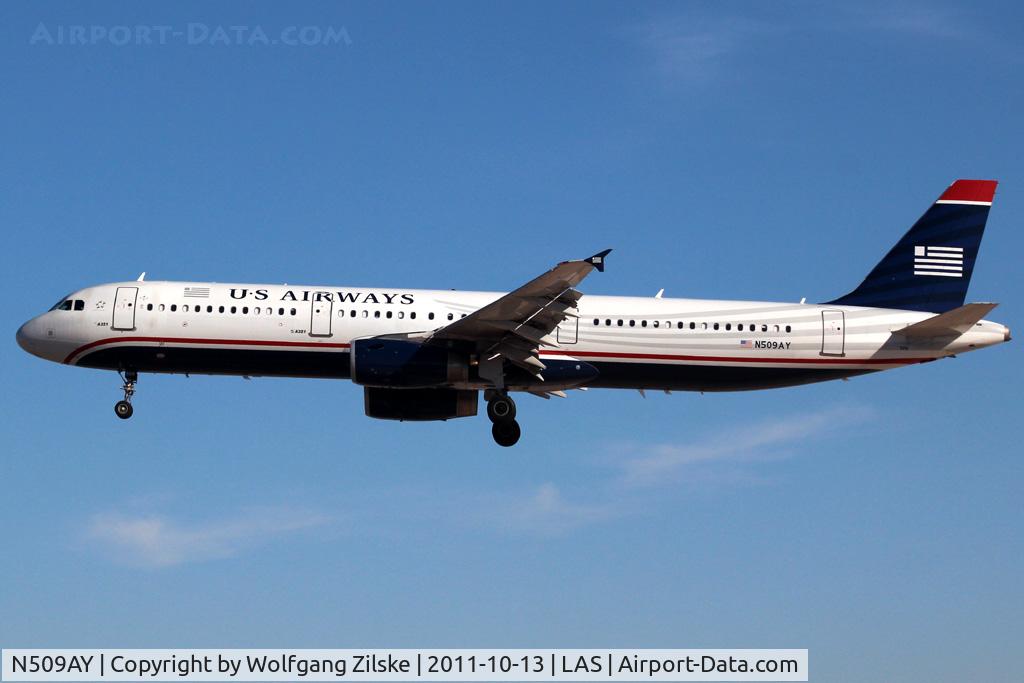 N509AY, 2009 Airbus A321-231 C/N 3796, visitor