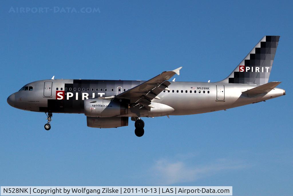 N528NK, 2007 Airbus A319-132 C/N 2983, visitor