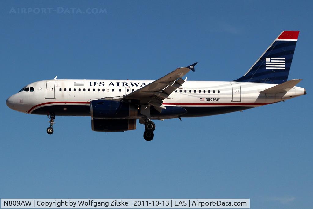 N809AW, 1999 Airbus A319-132 C/N 1111, visitor