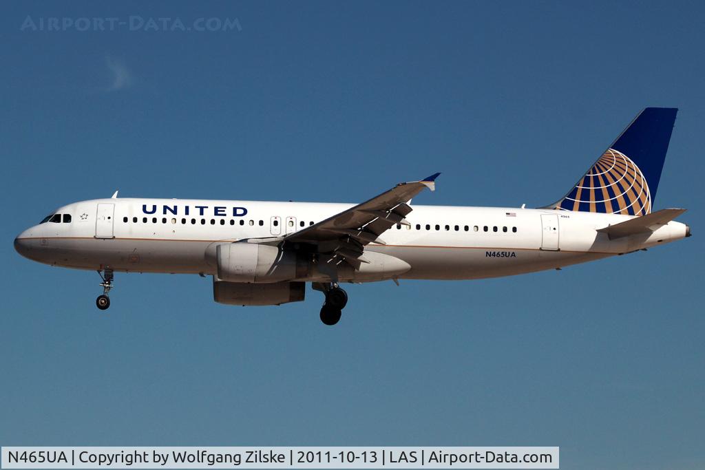 N465UA, 2000 Airbus A320-232 C/N 1341, visitor
