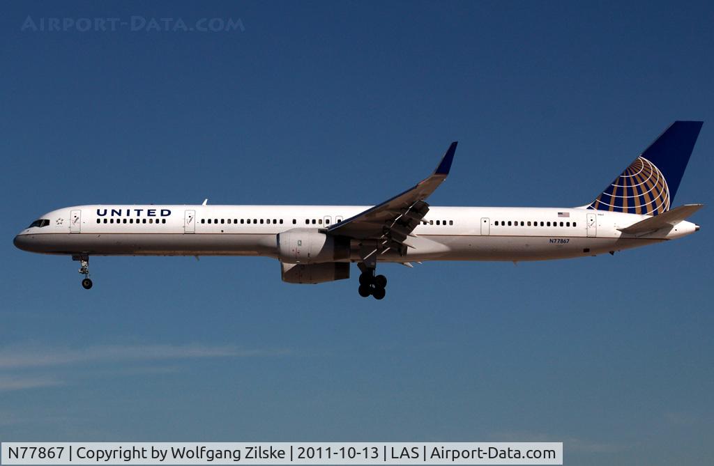 N77867, 2002 Boeing 757-33N C/N 32592, visitor