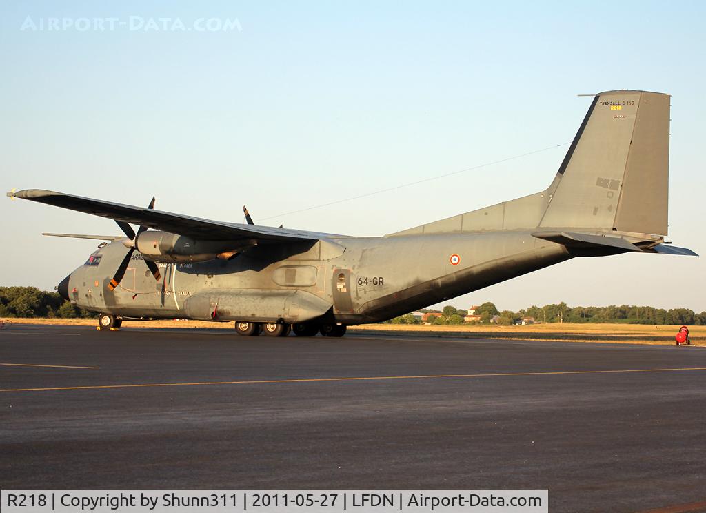 R218, Transall C-160R C/N 221, Parked at the civil apron...