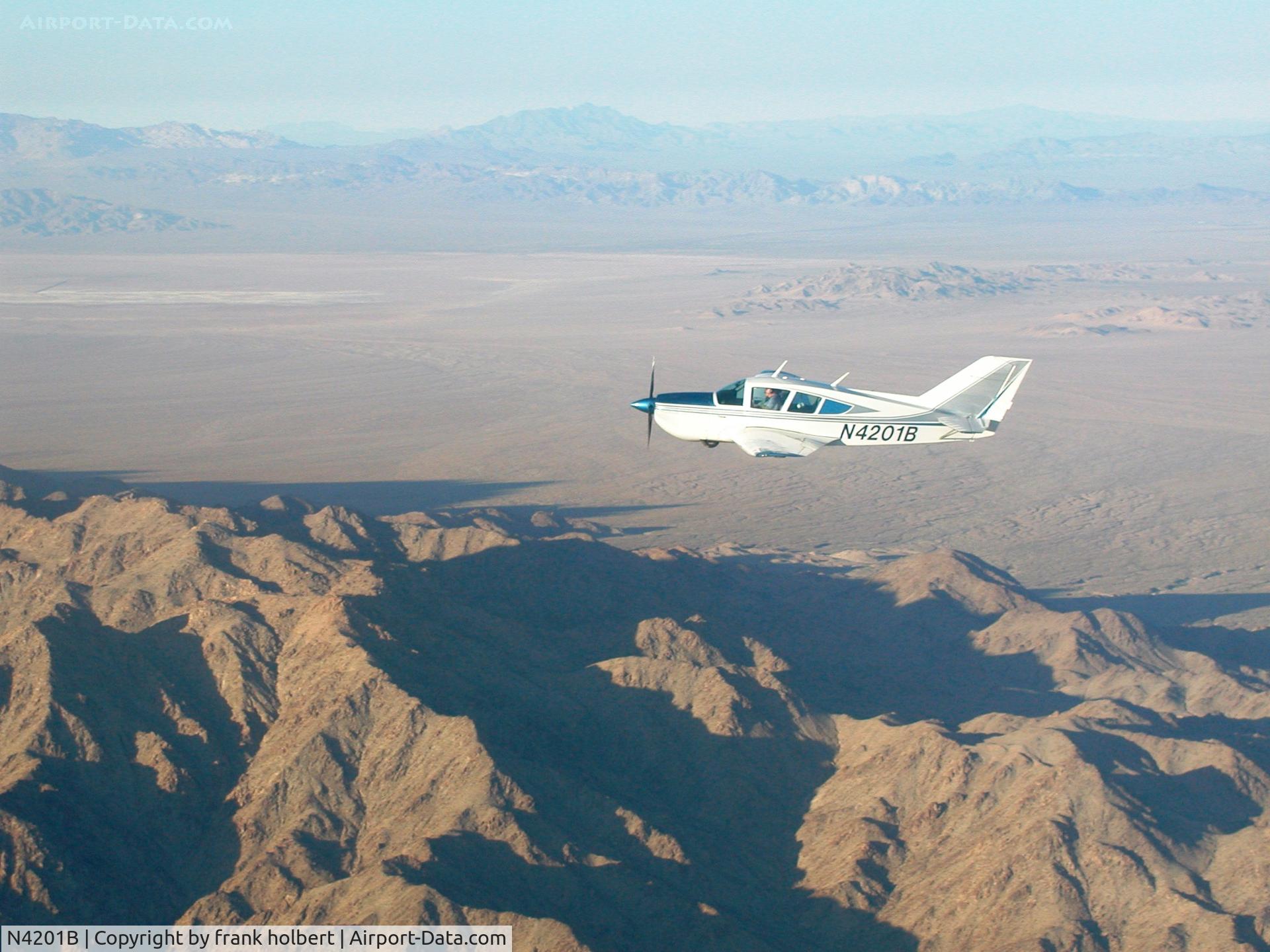 N4201B, 1975 Bellanca 17-30A Viking C/N 75-30775, Taken near Twenty Nine Palms in 2009