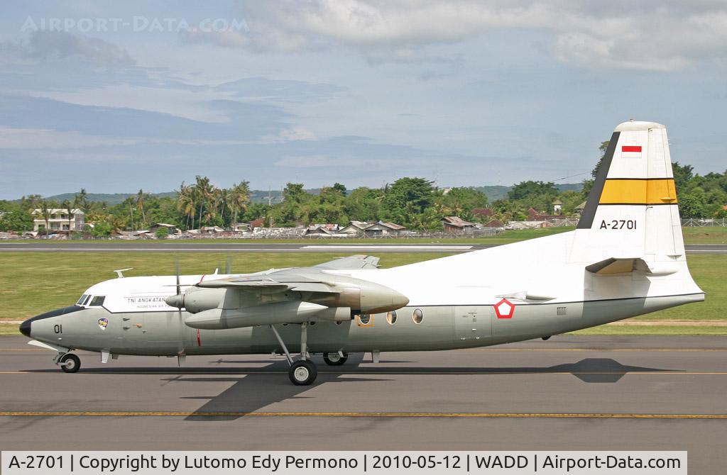A-2701, 1976 Fokker F-27-400M Friendship C/N 10536, Indonesian Air Force