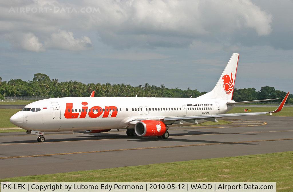 PK-LFK, 2007 Boeing 737-9GP/ER C/N 35713, Lion Inter