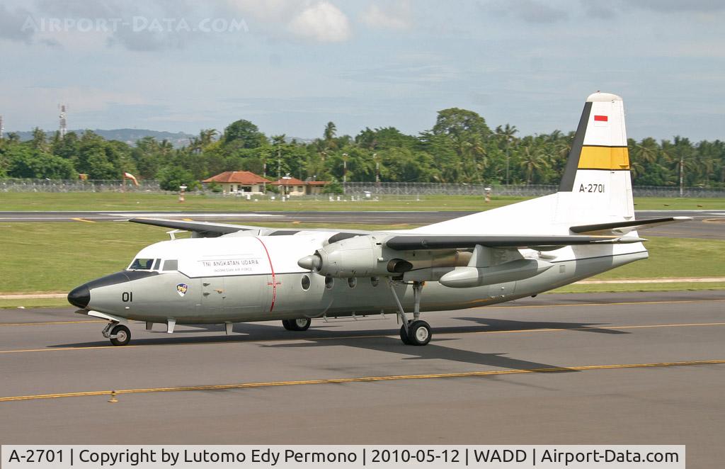 A-2701, 1976 Fokker F-27-400M Friendship C/N 10536, Indonesian Air Force