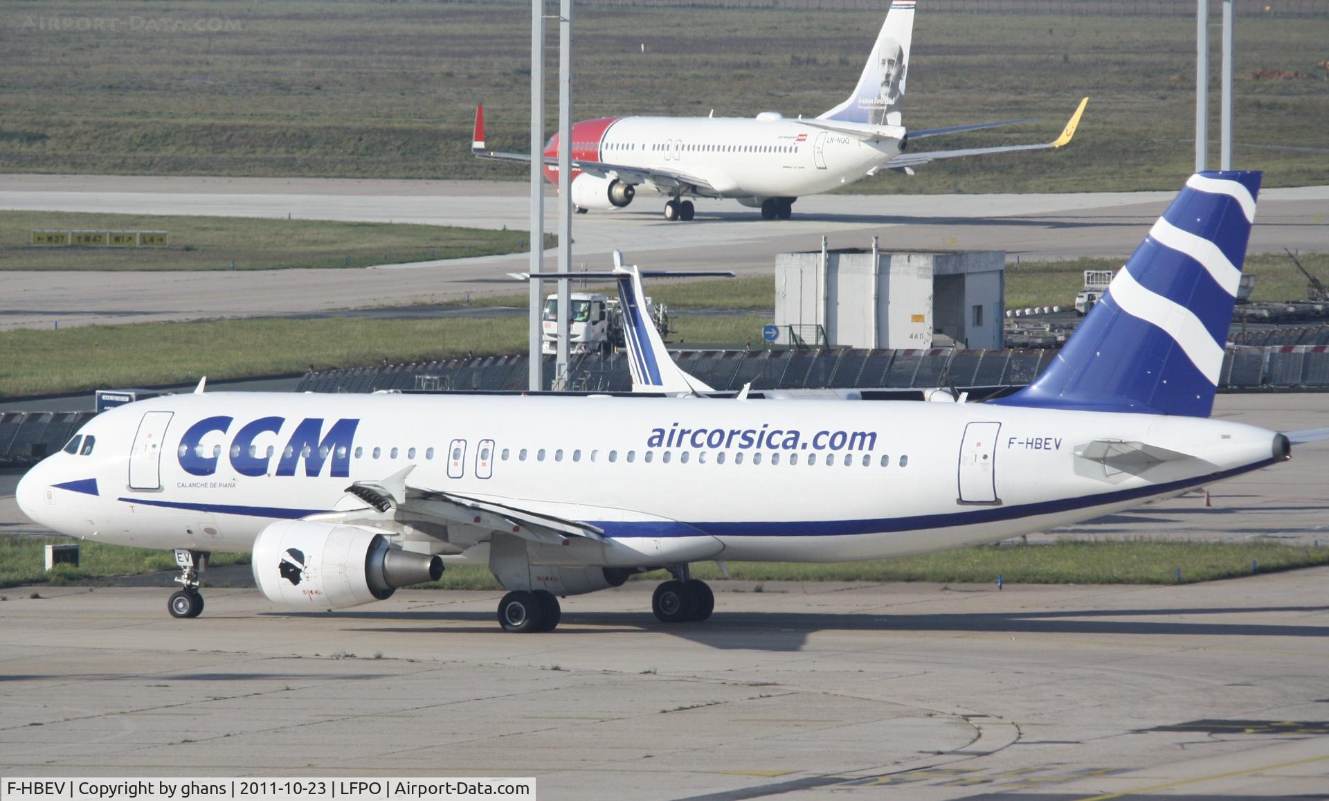 F-HBEV, 2009 Airbus A320-214 C/N 3952, Air Corsica