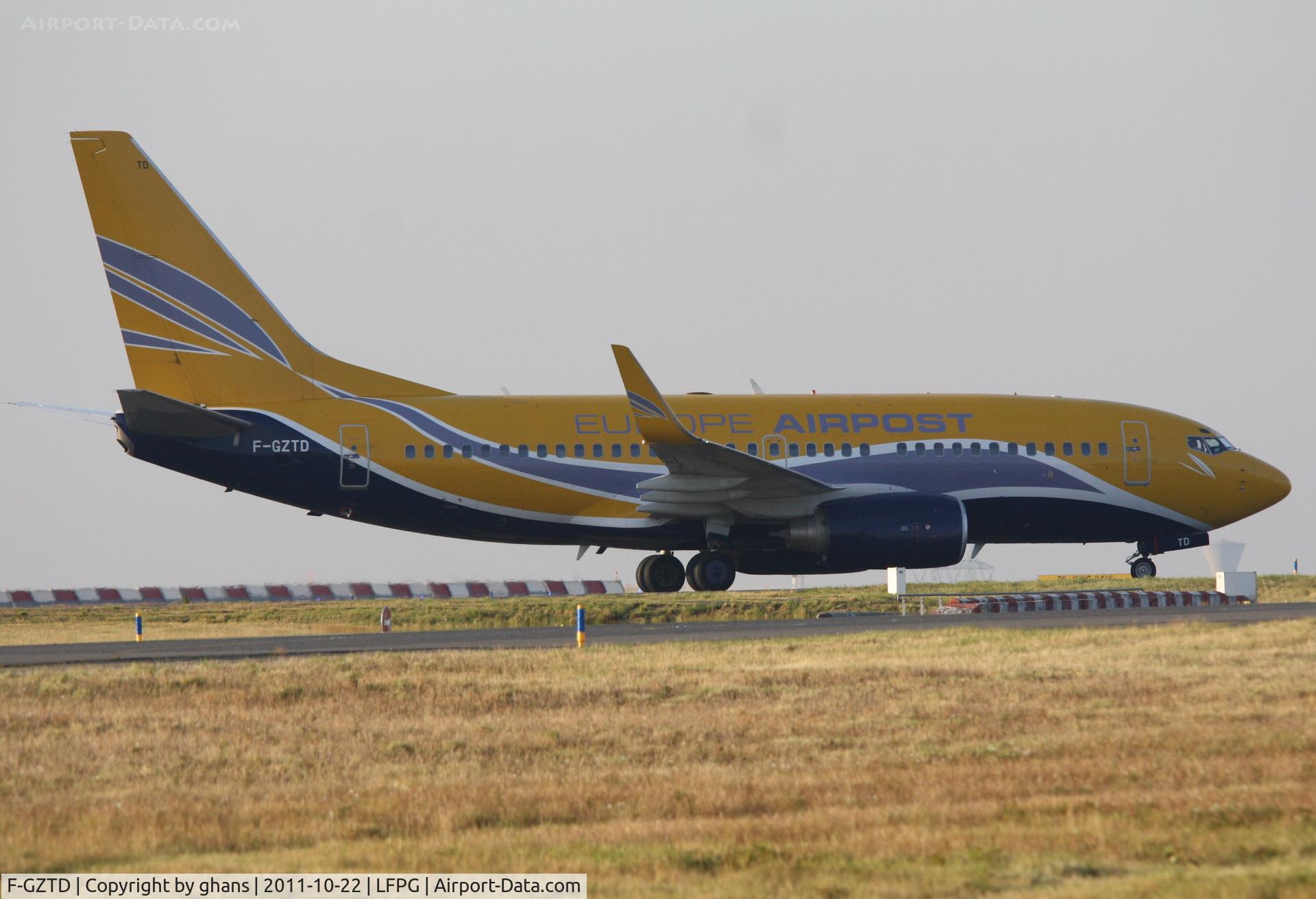F-GZTD, 2003 Boeing 737-73V C/N 32418, Europe Airpost